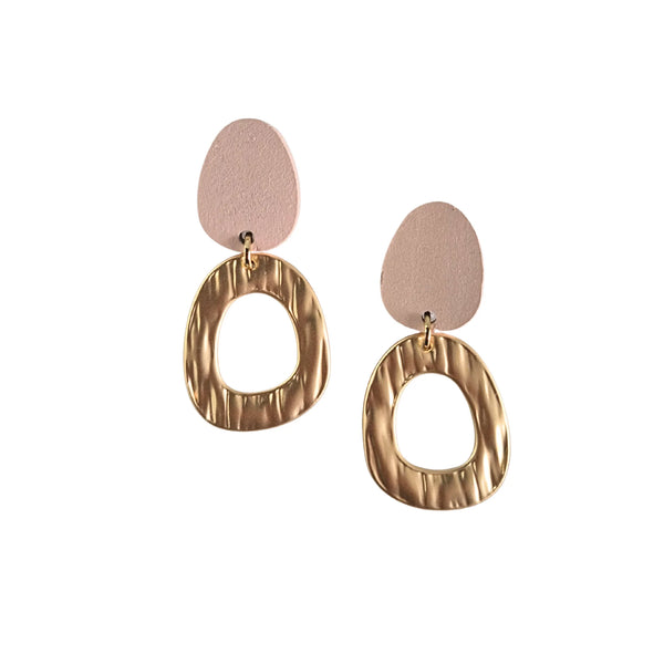 Cassie Earrings Pink