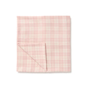 Aster & Oak -Pink Gingham Muslin Wrap