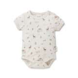 Aster & Oak Happy Holidays Onesie