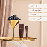 hand & lip gift set sweet plum & berries