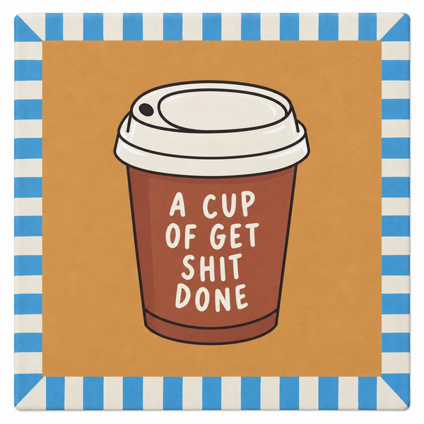Espresso Ceramic Coaster Assorted
