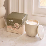 al.ive body magnolia & vanilla bean soy candle