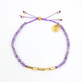 Amethyst Mei Bracelet
