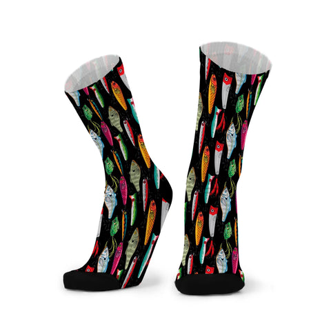 Red Fox Socks-Gone Fishing