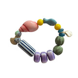 Frankie Beaded Bracelet Fish