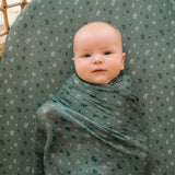 Fox & Fallow Pine Organic Muslin Wrap Swaddle