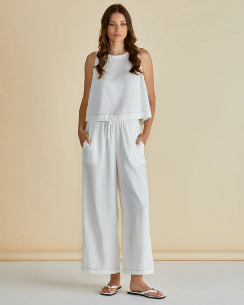 Copacabana Relax Pant - White