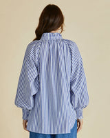 Romi Shirt - Navy Stripe