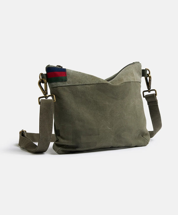 Land of Mates Clutch | Upcycled | Khaki