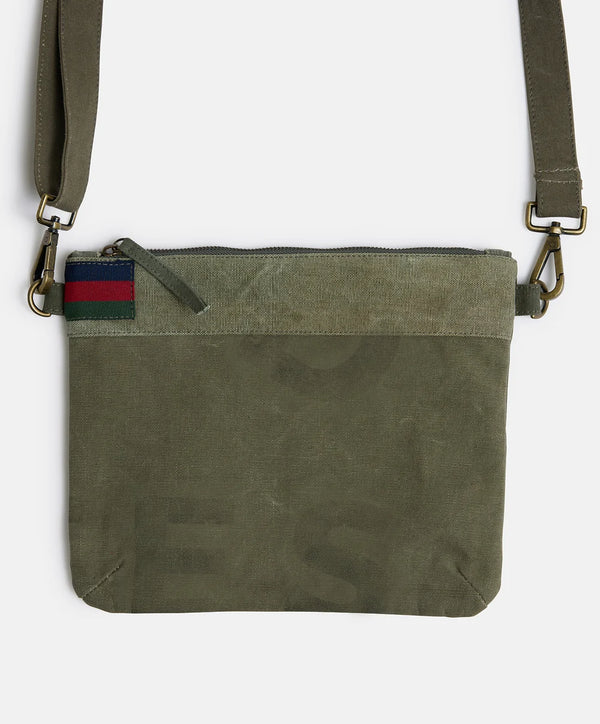 Land of Mates Clutch | Upcycled | Khaki