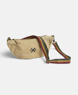 Slow Road Shoulder Bag I Waxed Canvas I Light Safari