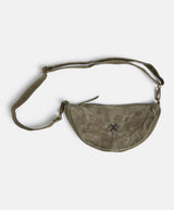 Slow Road Shoulder Bag I Waxed Canvas I Dark Olive