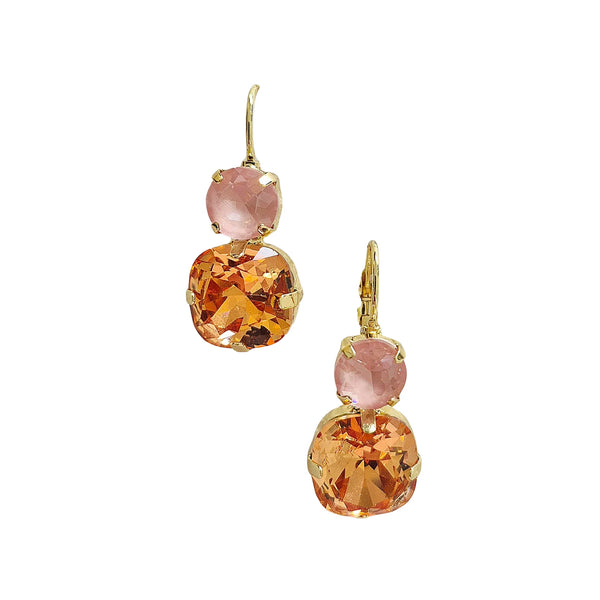 Celeste Earrings Peach