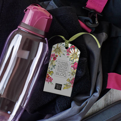 Travel BLOQ – Flannel Flower & Rose Geranium