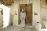 Toteme Maxi Dress - Khaki / white