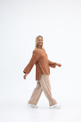 Vela Hessian Top Tanzine
