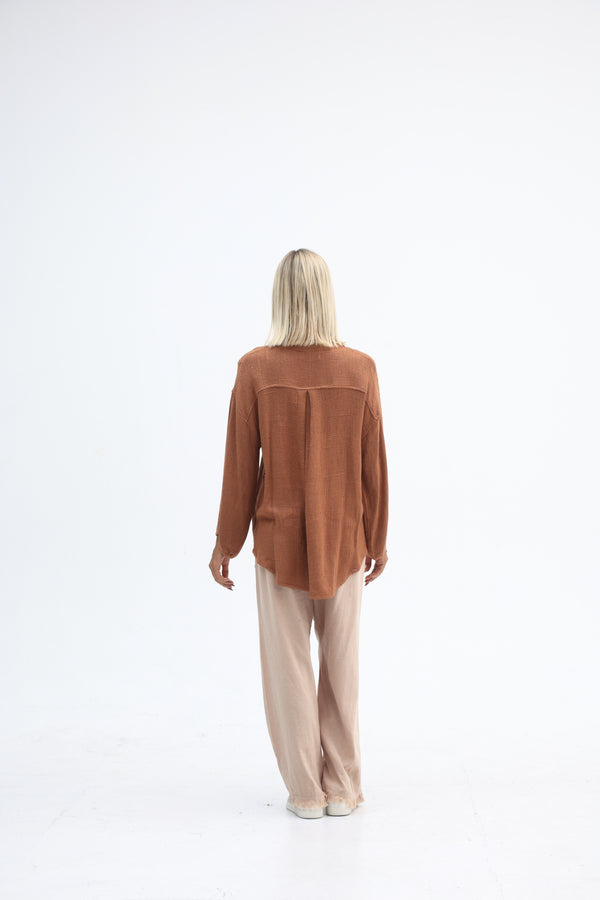 Vela Hessian Top Tanzine