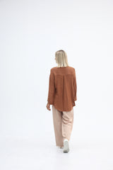 Vela Hessian Top Tanzine