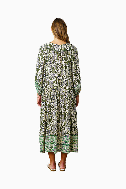 Cuevas Dress Green