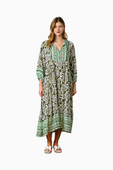 Cuevas Dress Green