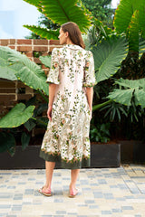 Celestia Dress Green Floral
