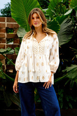 Kaiden Bohemian style top