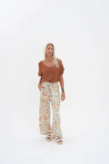 Solea Pant - Cream/ Bran