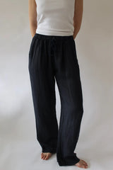 Straight Leg Linen pants