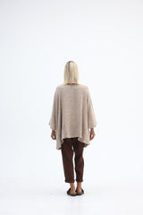 Aroma Cotton Hessian Jacket Cinnamon