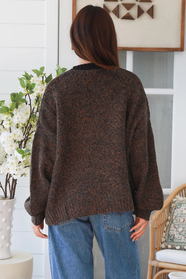 Coffee Cardigan