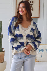 Candy Cardigan Blue