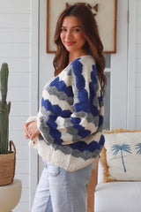 Candy Cardigan Blue