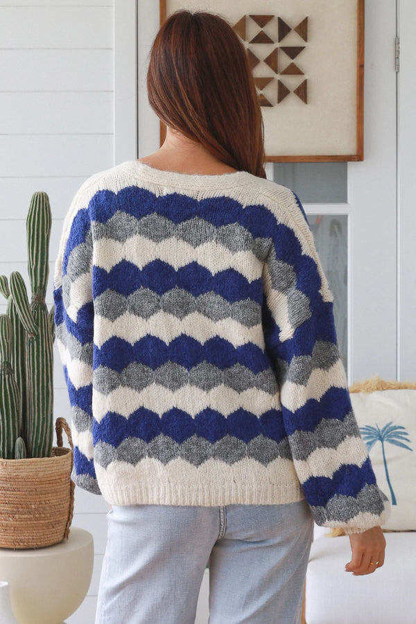 Candy Cardigan Blue