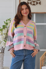 Jacqui Stripe Cardigan