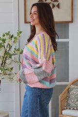 Jacqui Stripe Cardigan