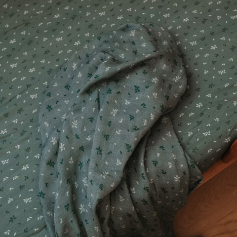 Fox & Fallow Pine Organic Muslin Wrap Swaddle