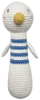 Albetta - Crochet Sammy Seagull Stick Rattle
