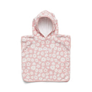 Crywolf -BABY HOODED TOWEL Blush Floral