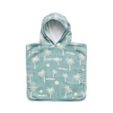 Crywolf BABY HOODED TOWEL Pacific Blue