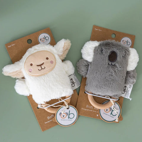 Kelly Koala Soft Rattle Toy