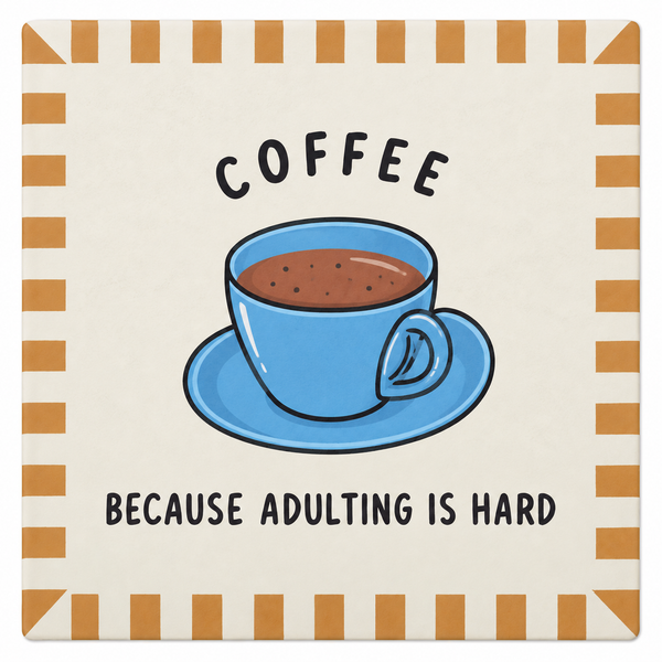 Espresso Ceramic Coaster Assorted