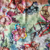ZODA Pure Wool Scarf-Light Floral