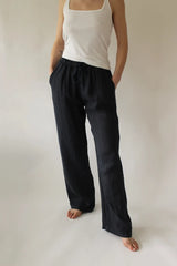 Straight Leg Linen pants