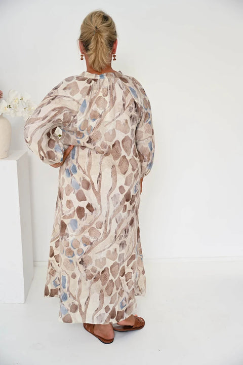 Lamonde Dress | Beige