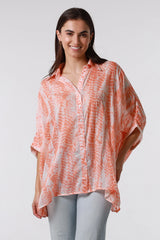 Harper Sunset Print Top