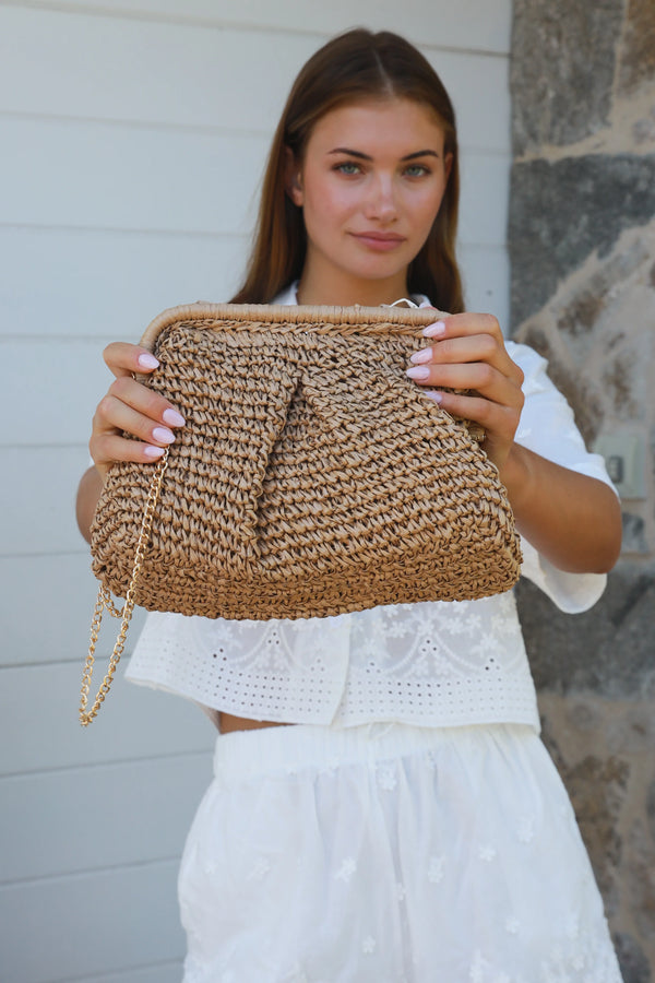 Lila Crochet Bag
