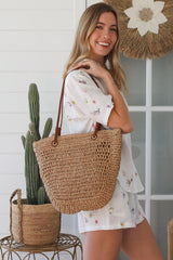 Sia raffia bag Natural