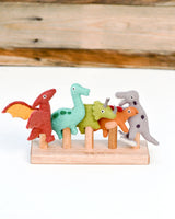 Tara Treasures-Dinosaur Finger Puppets Set