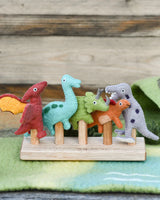 Tara Treasures-Dinosaur Finger Puppets Set