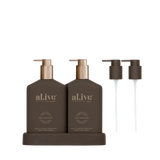 transformative wash & lotion duo - vanilla cream & tonka bean